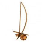 APLIQUE MÚSICA BERIMBAU 9,5x6